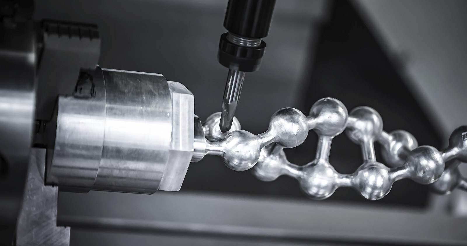 Metalworking CNC milling machine.